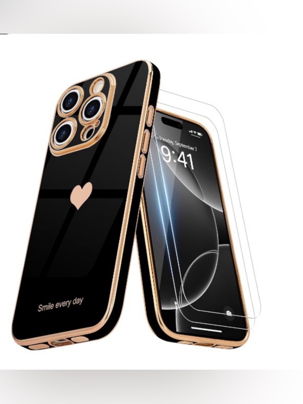 NWT-Teageo for iPhone 16 Pro Case with Screen Protector